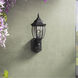 Tiverton 1 Light 16 inch Black Outdoor Wall Lantern